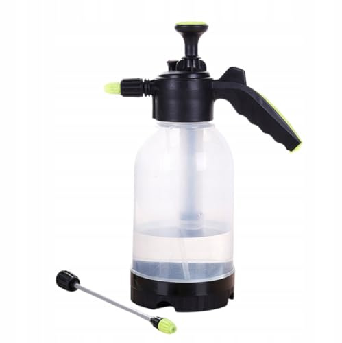 STYLIZER Gartenspritze Drucksprüher 2l Drucksprühgerät, Sicherheitsventil | Drucksprühflasche mit Verstellbarer Düse - Wassersprüher Garten mit Verlängerter Lanze