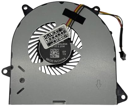 CPU Cooling Fan for Lenovo IdeaPad 100-14IBD, 110 Touch-15ACL, 110-14AST, 110-17ACL, 110-17IKB, Lenovo B50-50, V110-17IKB, V110-17ISK, PN: EF70070S1‑C010 S9A, DC: 28000CVS0, 5F10K25451, 5H40K25413