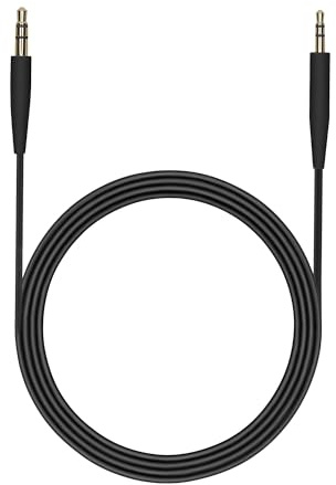 kwmobile Cavo Audio Stereo di Ricambio per Bose 700 / NC700 / QuietComfort QC25 / QC35 II / QC35 / QC45 / OE2 - Cavo Cuffie Over-Ear da 2,5 mm a 3,5 mm - Lunghezza 100 - Accessori Gaming - Colore nero