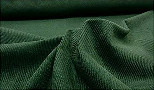 FABRICS-CITY DKLGRÜN GENUACORD BREITCORD CORD STOFF CORDSTOFF STOFFE, 3238