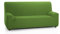 Martina Home Tunez, Copridivano elastico, Tela (50% poliestere, 45% cotone, 5% elastan), Verde, 4 Posti (240-270 cm larghezza)