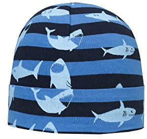 Döll Jungen Mütze Topfmütze Jersey 1819840626, Blau (Daphne 3109),49