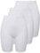 Ulla Popken Damen Pantys, 3er-pack Panties, Weiß, 58-60 EU