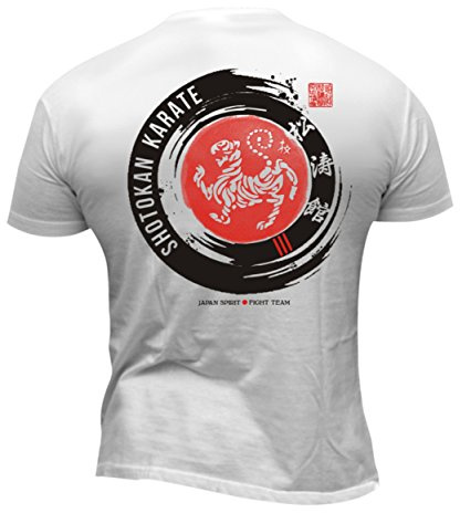 Dirty Ray Arts Martiaux Shotokan Karate t-Shirt Homme DT41