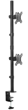 Soporte de Escritorio Napofix DM1200V Vertical 2x Monitores 13 - 32 Negro