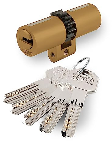 Cilindro de seguridad MCM SPR14 33-33 Suizo Latón