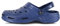 WORKTEAM Zueco Sanitario EVA Unisex, Ultraligero, ergonómico. Anatómico, con Cámara ortopédica, Suave para los pies. Unisex Marino 43