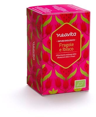 NEAVITA - Infuso FRAGOLE e IBISCO 15 filtri - Tisana