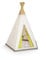 Smoby - Tipi - Spielzelt für drinnen und draußen, höhenverstellbar, pflegeleichter Kunststoff, leichte Montage, für Kinder ab 2 Jahren