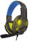 Steelplay HP-47 - Casque Gaming Filaire. Son Stéréo. Micro Rotatif. Commandes de Contrôle. Prise Jack 3.5mm - pour PS4. Switch. Xbox One. PC. Mac. Ordinateur. Edition limitée Hack, LED intégrée Jaune