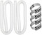 BBABBT Tuyaux de Piscine 32mm, Tuyau de Remplacement de Natation pour piscines Hors Sol Tuyau de Remplacement de Pompe de Filtre de Piscine avec Accessoires