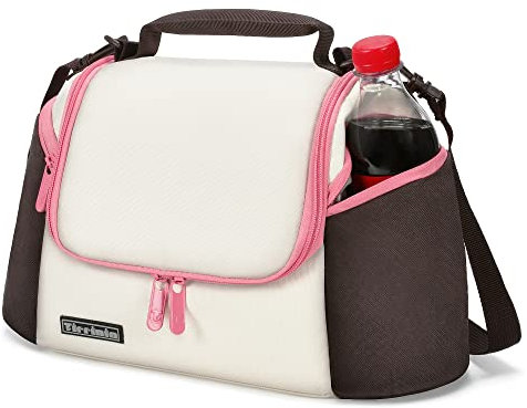 Kato Tirrinia Faltbar Klein Kühltasche 10.8L(17 Dosen) für Damen Herren Kinder, Arbeit Lunchtasche Isoliertasche für Unterwegs Auto Picknick Strand, Mini Wasserdichte Essen Thermotasche Lunchbag
