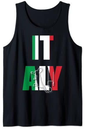 Italien Rugby Tank Top