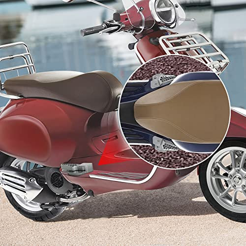 Für Vespa Primavera Prima Sprint 125 150 Prima125 Prima150 2017 2018 2019 2020 2021 2022 Motorroller klappbare Fußrasten Fußstütze Pedalverlängerung hinten Beifahrerfußrasten Adapter (Schwarz)