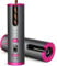 EMEBAY Rizador automático inalámbrico, rizador de pelo recargable USB, rizador antigrietas con temporizador, rizador automático giratorio portátil 6 temperatura pelo largo y corto