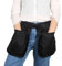 Dog Trainer Treat Pouch with Detachable Pockets, Hand Free Waist Belt Clip, Dog Handler Training Tools Storage Waist Pockets for Men and Women, Also Used to Gardening Work, Hairstylist (Black)