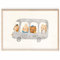 MeinBaby123 Poster I Süße Tiere I 4er/6er/8ter Sets (Boho süße Freunde)