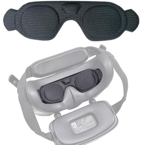 BeisDirect Objektivschutzabdeckung für DJI Avata 2 Goggles 3 Integra Drohnen Zubehör, Objektivschutzmatte für DJI Goggles 3/2 Brillen Staubschattierungspad
