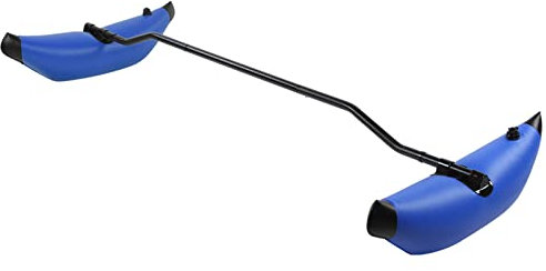 FOLOSAFENAR Kajak-Stabilisator, Dreifarbiges Kajak-Ausleger-Set, Leichter Aufblasbarer Kajak-Ausleger-Stabilisator für Kanufahren, Kajakfahren, Rudern, Angeln, Stehen (Blau)