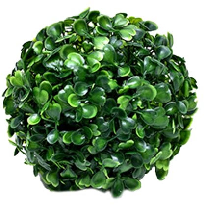 Esncddym Künstliche Buchsbaum-Topiary-Kugel, Grünkugeln,Künstliche Buchsbaumkugeln, kein Beschneiden | Künstliche Buchsbaumkugel, Tischdekoration für Café, Hotel, Flur, Wohnzimmer, drinnen und draußen