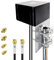 Maswell Antenna 5G da esterno 2X2 MIMO, fino a 6dBi, 600-8000 MHz Router esterno 4G LTE 5G NR Antenna esterna SMA e TS9 e RP-SMA per camper domestico, compatibile con Fritzbox Netgear