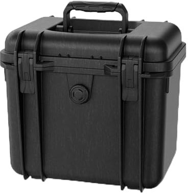 Reflex Camera Hard Waterproof Top Loader IP67 Storage/Carry Case for Cameras, Lenses, Tools & Drones, Custom fit Foam & Security Lockable. 11.3 x 8.7 x 10.4 Dust & Impact Resistant