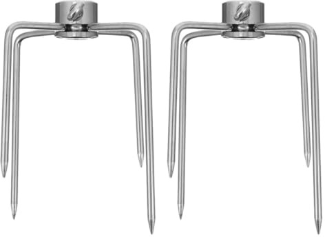 Happyyami Lot De 2 Fourchettes À Viande Pour Barbecue Accessoires De Cuisine En Fer