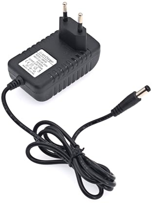 JZK Adattatore di ricambio DC 16,8 V, 500 mA. 0,5 A, batteria agli ioni di litio, alimentazione massima 8,4 W, spina di ricarica