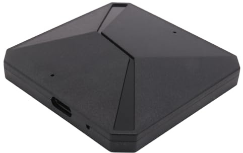 Yominerr 2 in 1 Adattatore Carplay Cablato-Wireless AI Box Wireless Android Auto Smart TV Box Bluetooth Plug And Play per Auto