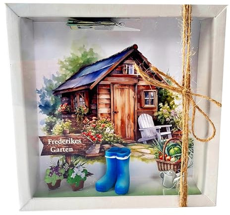 Geldgeschenk Verpackung Garten Blumen Geburtstag Geschenk personalisiert