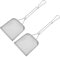 Luxshiny 2 Piezas Espumadera Inoxidable Cucharón de Freír Colador Multifuncional Cocina y Fritos y Papas Fritas