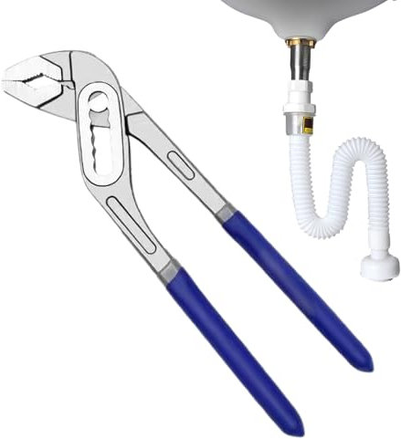 Pince-étau – Joint coulissant, à et languette | Pince diagonale réglable, serre-joint à long bec, clé multifonction pour réparation de plomberie, usage domestique, trousse à outils, support po