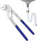 Pince-étau – Joint coulissant, à et languette | Pince diagonale réglable, serre-joint à long bec, clé multifonction pour réparation de plomberie, usage domestique, trousse à outils, support po