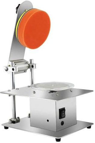 Disc Poliermaschine für CD/DVD, 200W Datenrettung, Kratzreparatur mit 7-Gang-Einstellung, 6000r/min für Reinigung und Wiederherstellung