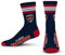 For Bare Feet Herren NHL 4 Stripe Deuce Crew Socken, Herren, Florida Panthers, Large (10-13)