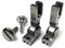 evernice Lot de 2 pieds presseurs invisibles pour fermeture éclair Singer 20U-11 13 20U-23 33 20U-43 53