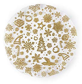 Excelsa White Home Piatto Panettone/Portata, Vetro