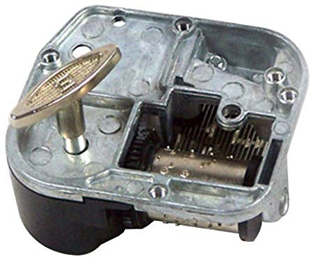 DALIN 8 Töne Spieluhr Uhrwerk Mechanisches Uhrwerk DIY Aufziehen Musik Geschenk