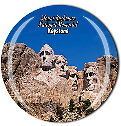 Mount Rushmore National Memorial Keystone USA Kühlschrankmagnet Souvenir Geschenk Kühlschrank Magnetaufkleber
