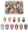 Beadthoven 33 Stück 11 Stile Eulen-Emaille-Charms, niedlicher Vogel-, Tier-, Glücksbringer- Anhänger für Schmuckbasteln, Ohrringe, Armbänder, Halskette