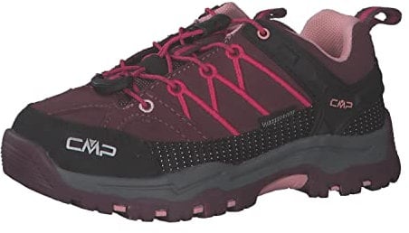 CMP Kids Rigel Low Trekking Shoes Wp Unisex Kinder Trekking-Schuhe, Pfirsich Pflaume, 37 EU