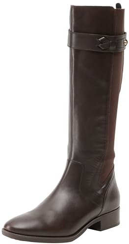 Geox D Felicity, Stivali Alti al Ginocchio Donna, Caff, 37 EU