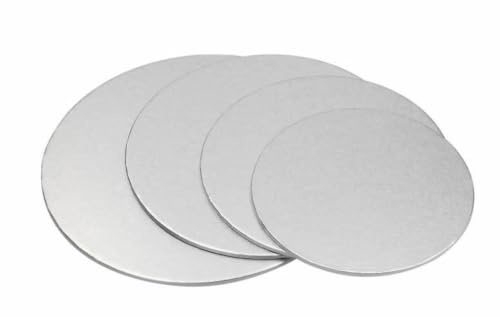 Pati-Versand Silber Tortenunterlage Rund, 18cm