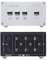 AtDcNeVh XLR 3-in-1-Out-Audio-Umschalter, 3-Wege-symmetrischer Schalter-Konverter – Lautsprecher-Verstärker-Auswahlbox