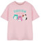 Squishmallows Squad Girls Pink Short Sleeve T-Shirt | Cute Squad Graphic Tee for Kids | Adorable Plush Toy Characters | Children's Clothing | Gift Fans