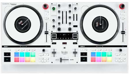 Hercules DJ Control Inpulse T7 White, Limited Edition