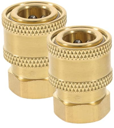 POPETPOP 2stücke Gartenschlauch-reparaturarmaturen Aus Massivem Kupfer Mit Gewinde Schlauchreparaturverbinder Für Wasserschlauch Gartenschlauchadapter Installieren Und Leckagefrei