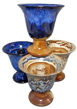 Talos Artifacts Pythagoras Fair Cup of Justice 4 Tassen Set Pythagoreische Keramik Glasbecher mehrfarbig