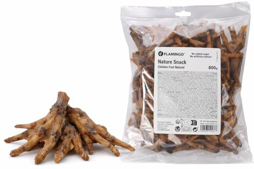 hundeleckerli - leckerli Hund - hühnerfüße 800g - natürlicher Snack - glutenfrei - ohne zuckerzusatz - ohne farb- und konservierungsstoffe