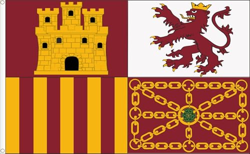 SUPERBANDERA ESTANDARTE DE ESPAÑA. TORROTITO DE ESPAÑA. CALIDAD RASO PREMIUM 120 GR. TAMAÑO GIGANTE 250X150 CM